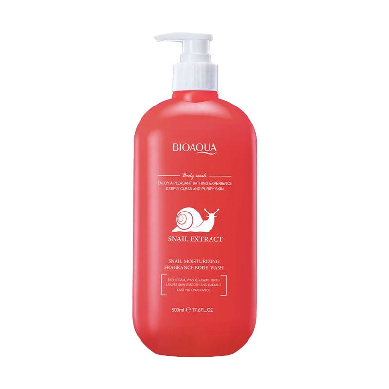 Гель для душу Bioaqua Snail Moisturizing Fragrance Body Wash, 500 мл